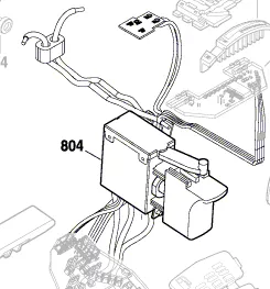 Interrupteur réf. 2 609 005 122 BOSCH